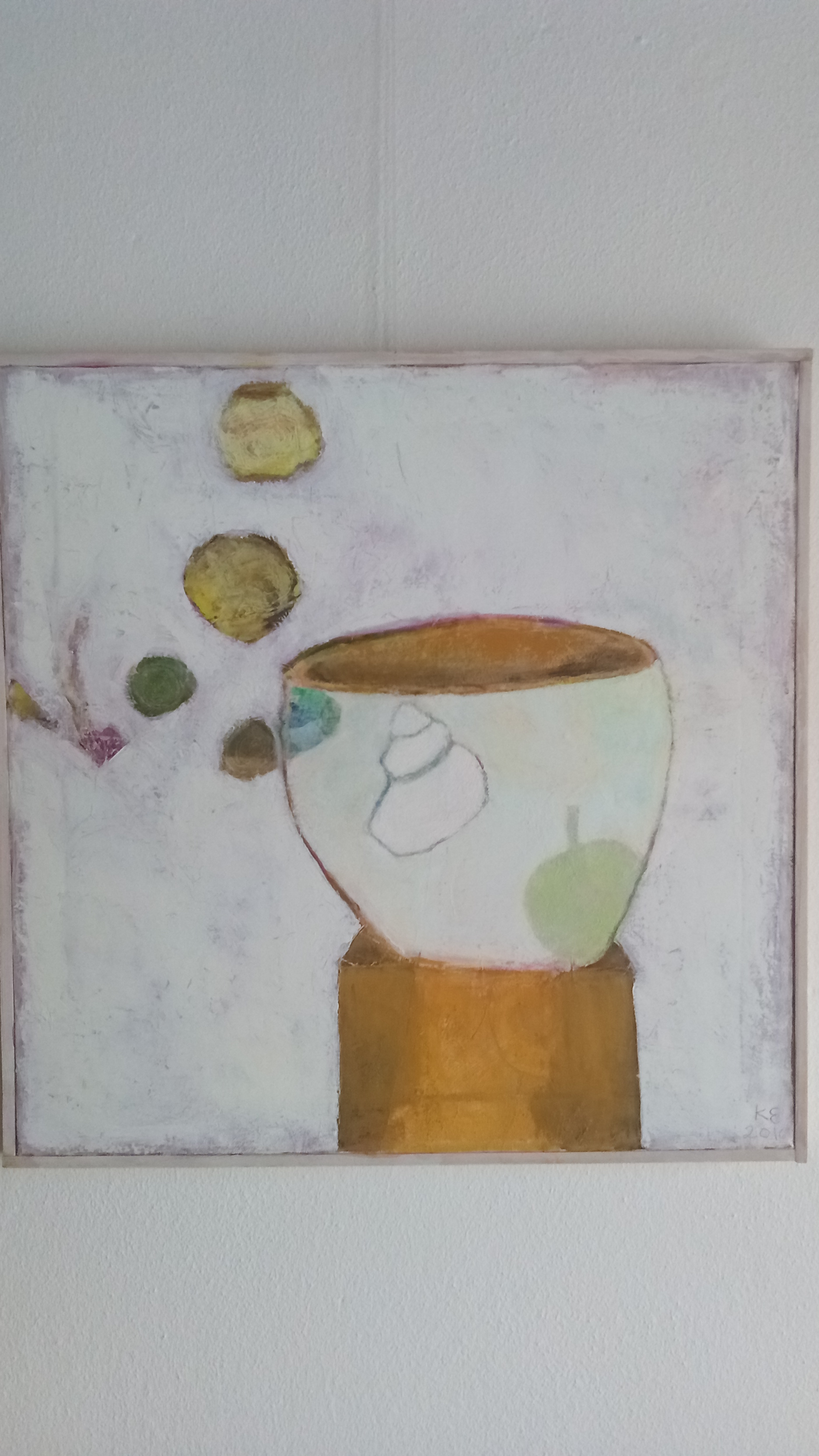 Krukke51x51cm, værk af Kunstner 1